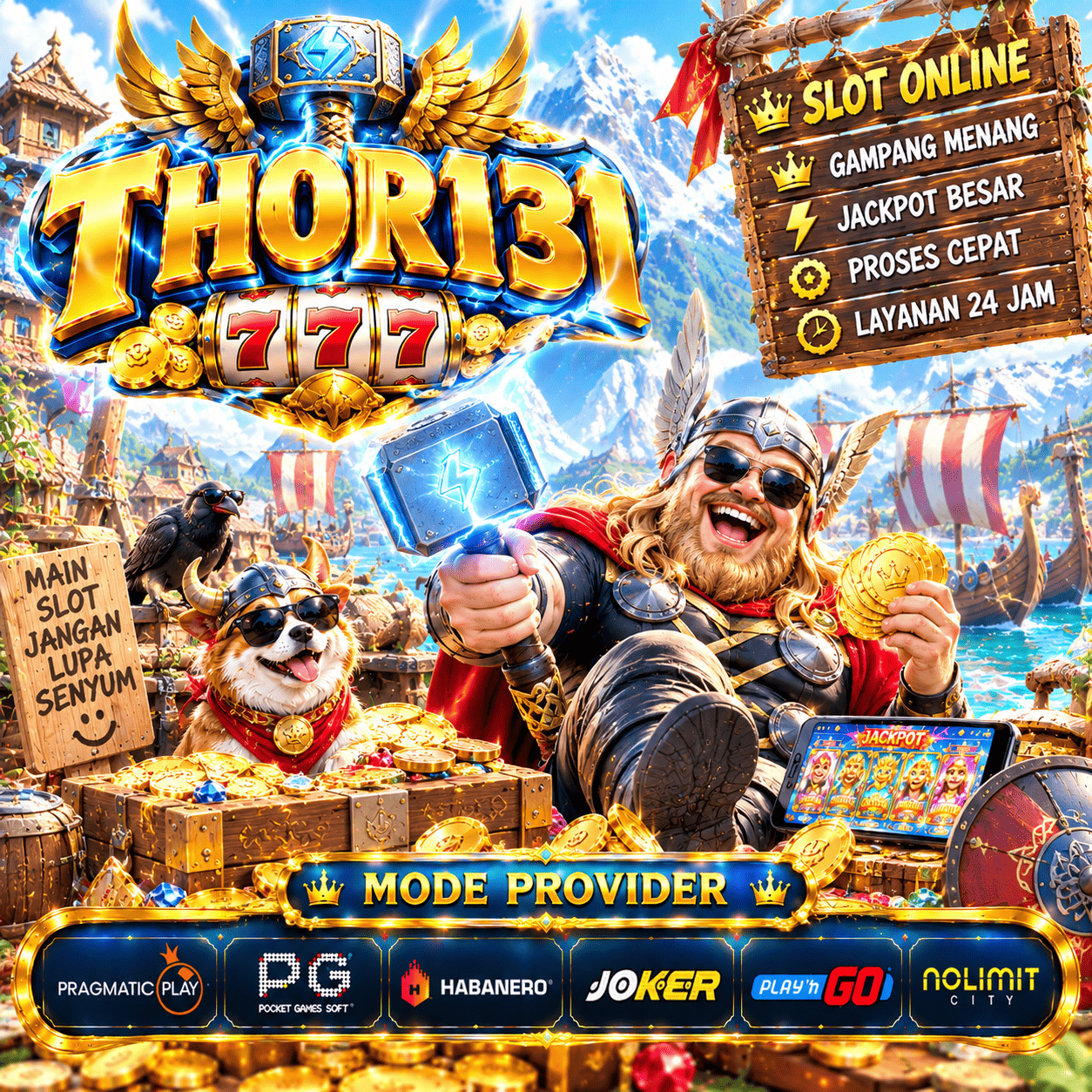 THOR131 ➔ Eksplorasi Hiburan Digital Dengan Tampilan Cerah Dan Fitur Menarik